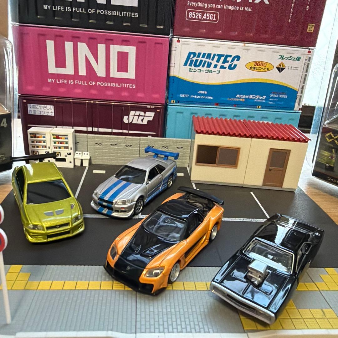 トミカプレミアム　ワイルドスピード 4台セット