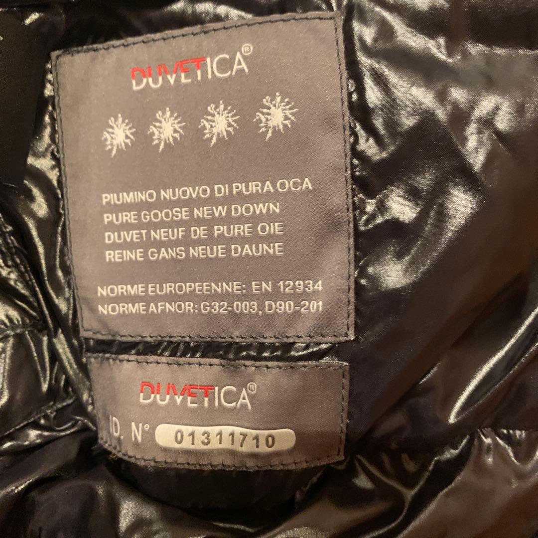お値引しました　美品　DUVETICA（デュベティカ）ダウンベスト　ブラック