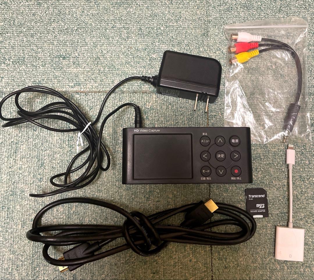 ヒ*ロ様 IO DATA ビデオキャプチャーボード　GV-HDREC +周辺機器