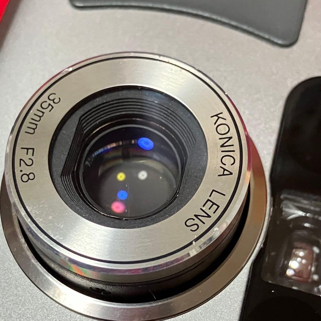 Konica BIG mini F シルバー 中古 傷 凹みあり