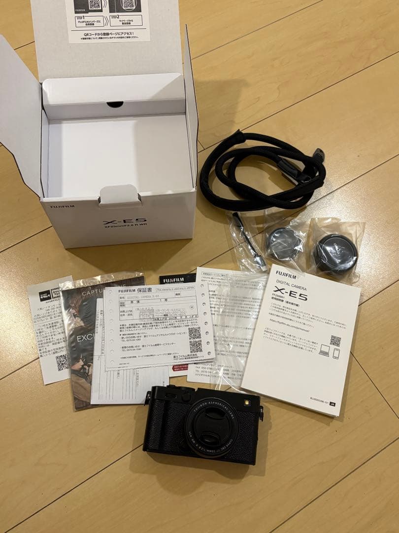 G*T様 FUJIFILM X-E5 23mmレンズキット ブラック