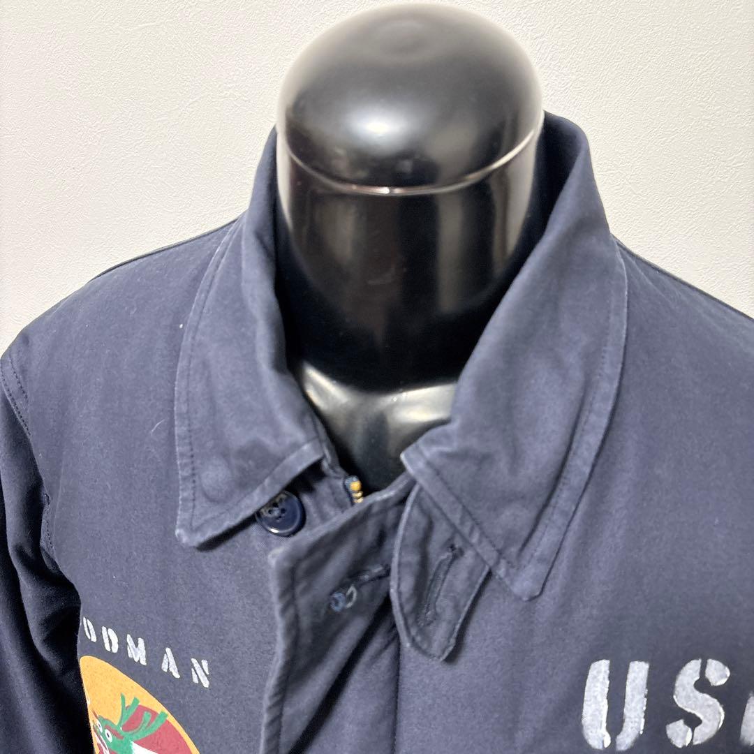 ウエストライド　A2デッキジャケット　カスタムモデル　L 検）リアルマッコイズ