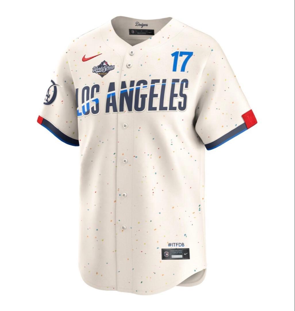 NIKE ドジャース 大谷翔平 ユニフォーム シティコネクト ワールドシリーズＬ