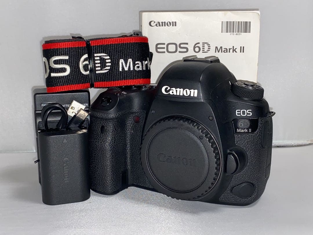 【1678ショット‼︎】Canon eos 6D markII 2 ボディ 本体