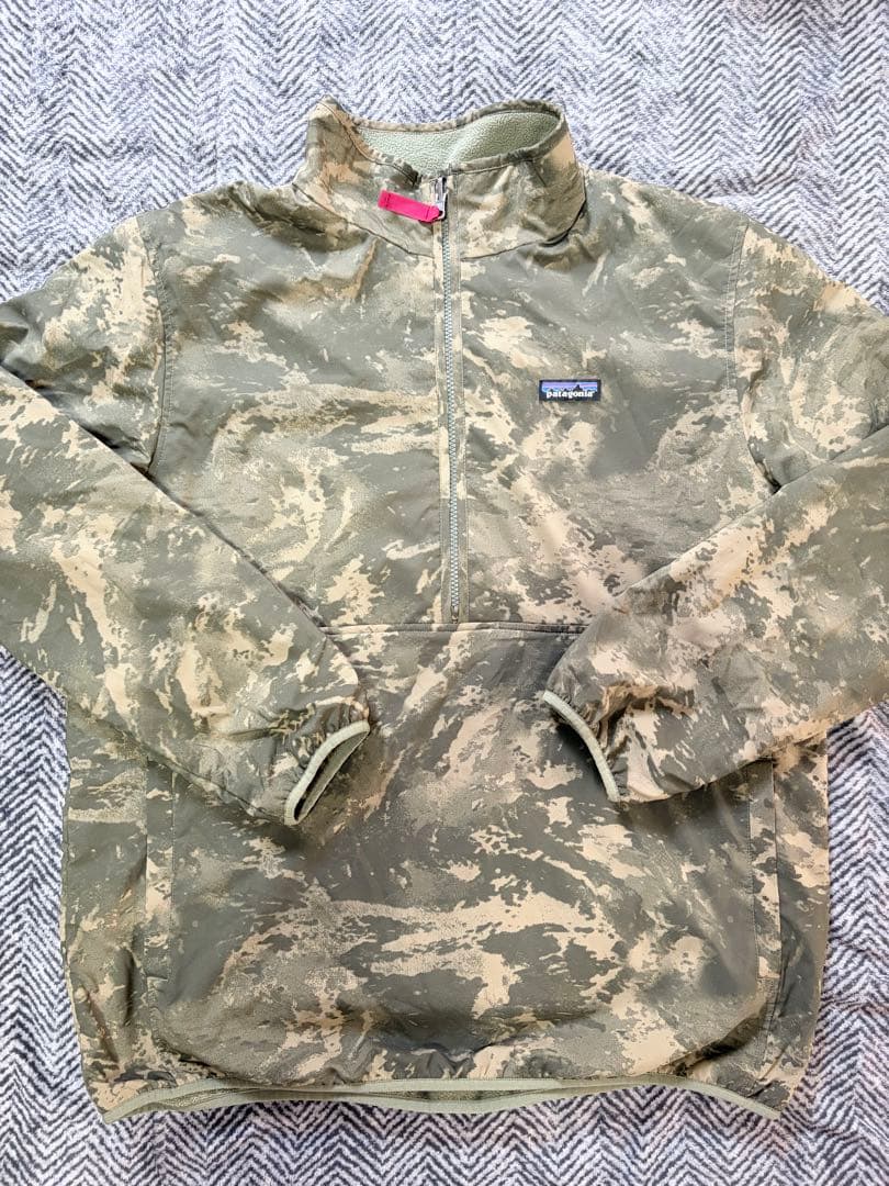 Patagonia パタゴニア カモフラージュグリーン ハーフジップジャケット