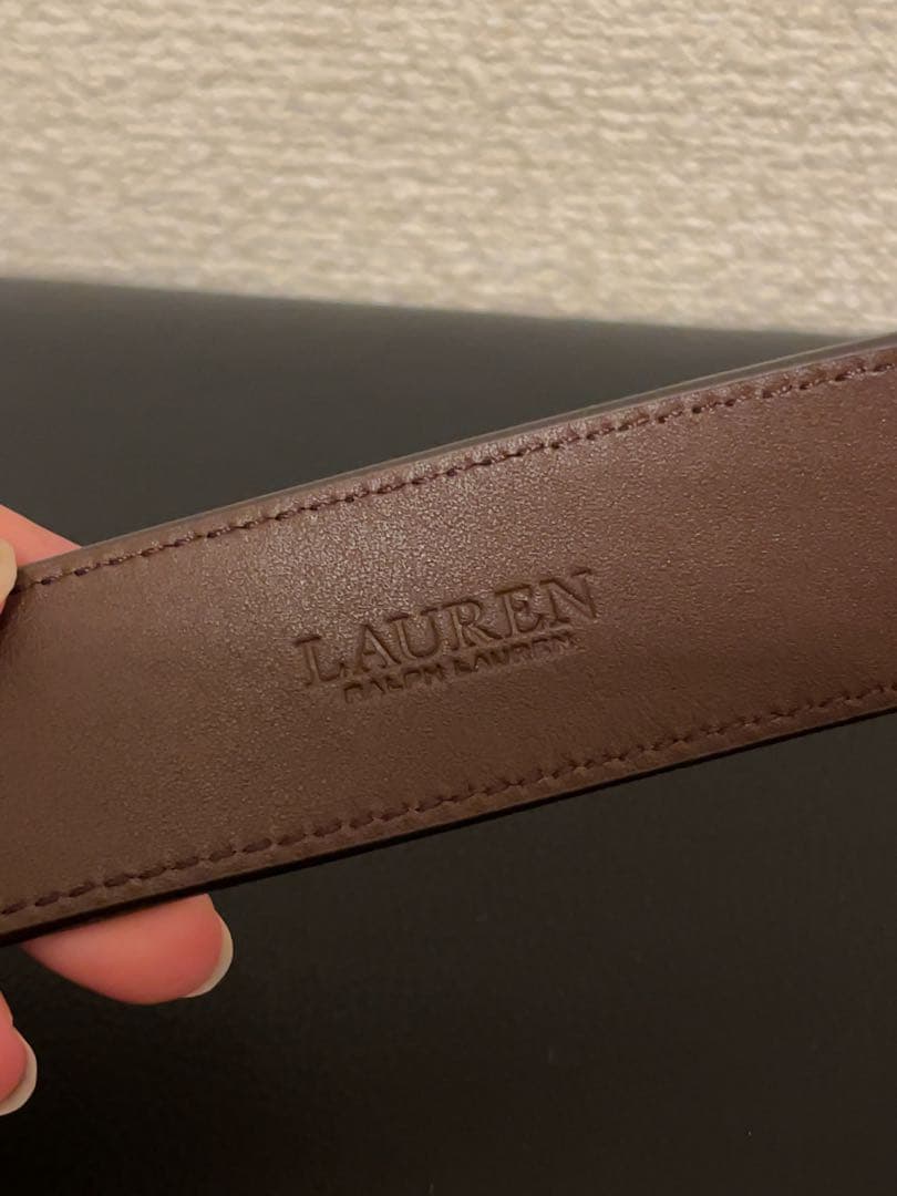 ◾️エメラルド◾️【新品未使用】ラルフローレン　レザーベルト（レディース）