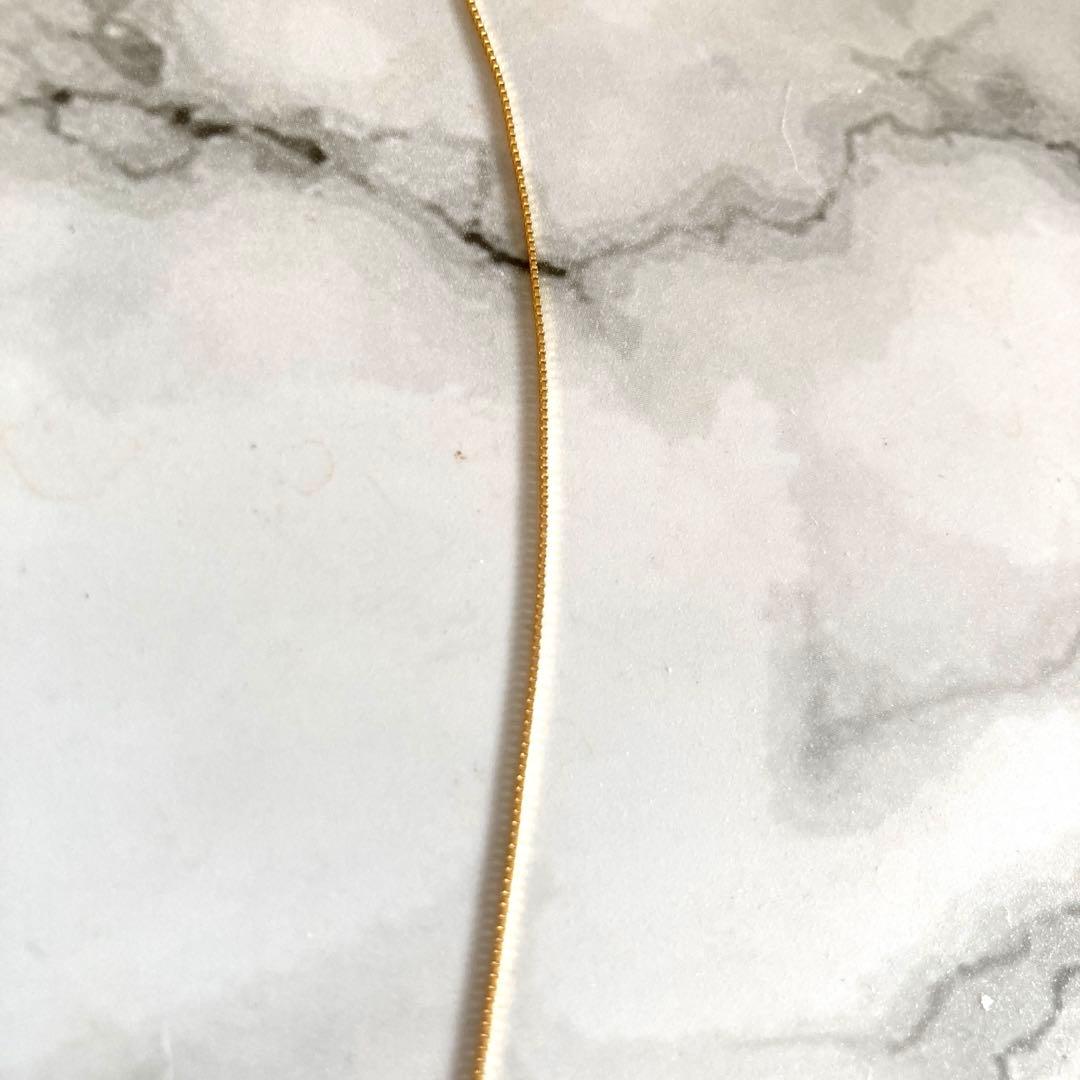 k18 ネックレス　ベネチアンチェーン　イエローゴールド