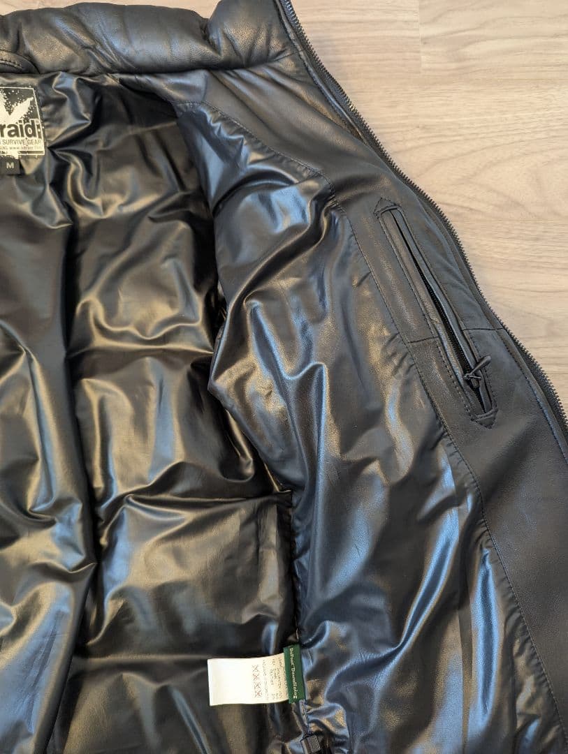 nitraid レザーダウン