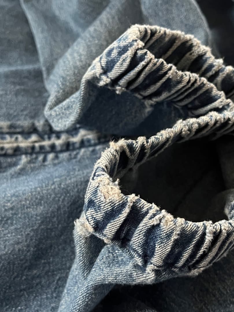 80sRALPH LAUREN デニムスイングトップ ドリズラーポニーなし