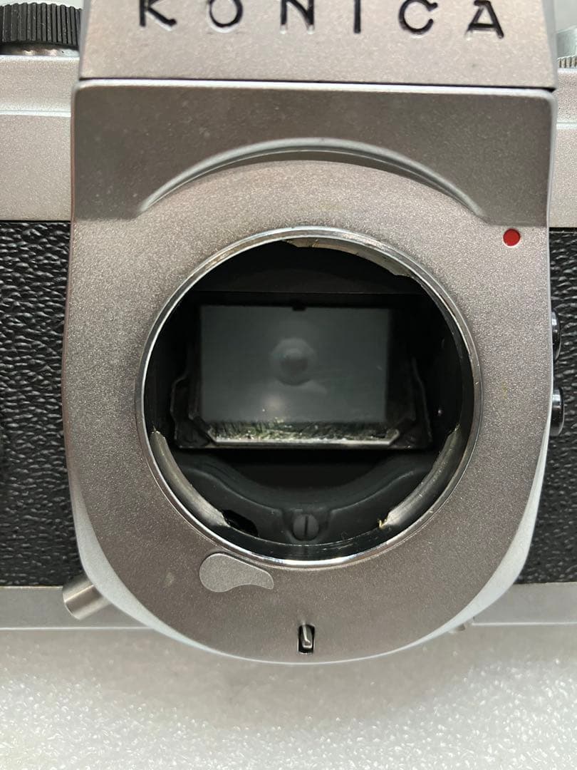 A21)konica fp+hexanonレンズ 希少品　シャッター動作確認済み