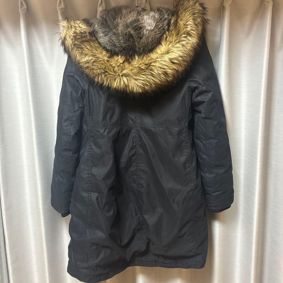 【極寒対応】・カナダ　トロントにて購入　Tna ブラック モッズコートM