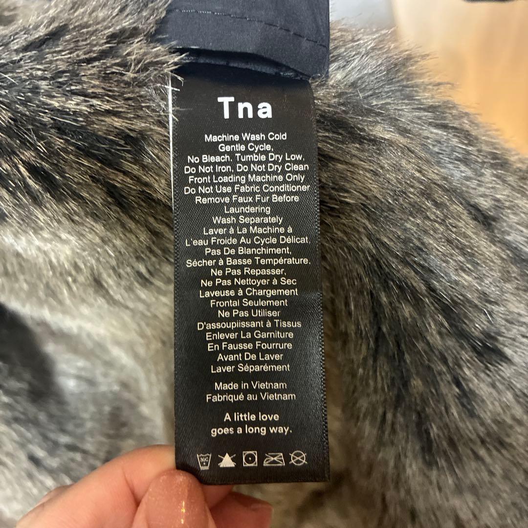 【極寒対応】・カナダ　トロントにて購入　Tna ブラック モッズコートM