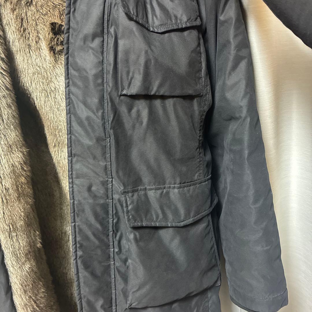 【極寒対応】・カナダ　トロントにて購入　Tna ブラック モッズコートM