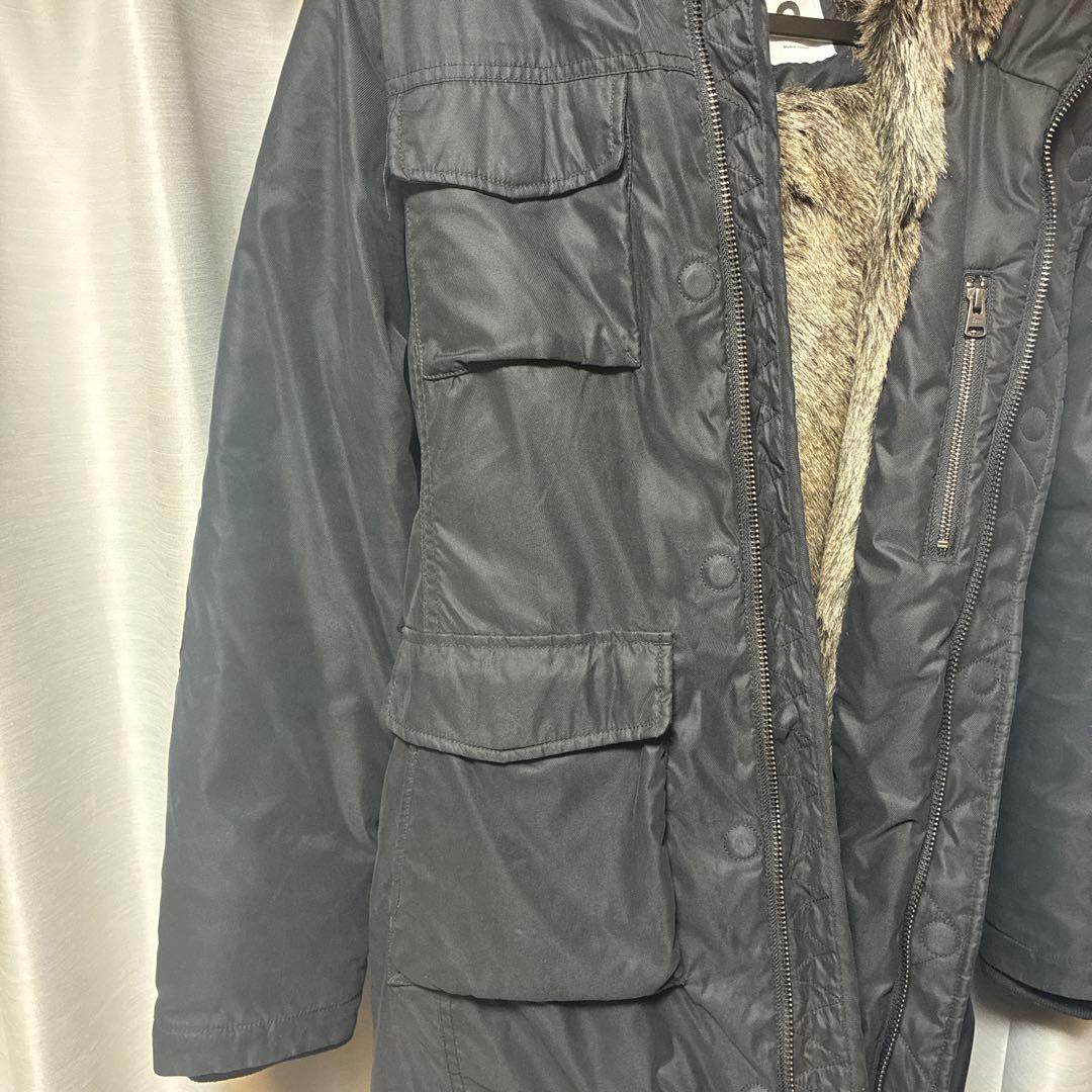 【極寒対応】・カナダ　トロントにて購入　Tna ブラック モッズコートM