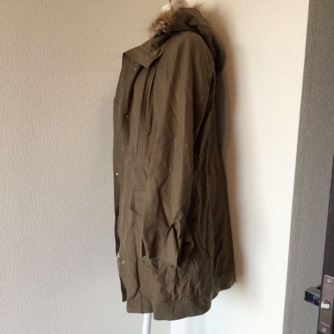 y2k 00s archive グランジファー付モッズコート　お兄系　平成ギャル