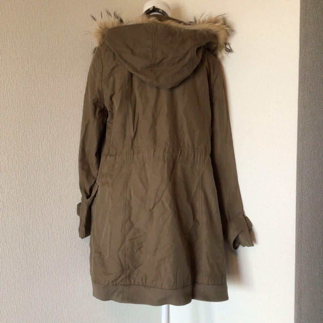 y2k 00s archive グランジファー付モッズコート　お兄系　平成ギャル