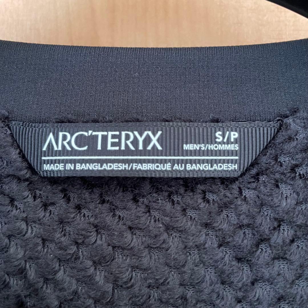 ARC'TERYX PROTON CREW Ｓ　ブラック　刺繍
