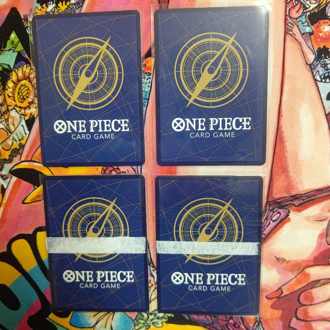 ワンピースカードゲーム プレミアムカードコレクション ルフィ パラレル 4枚