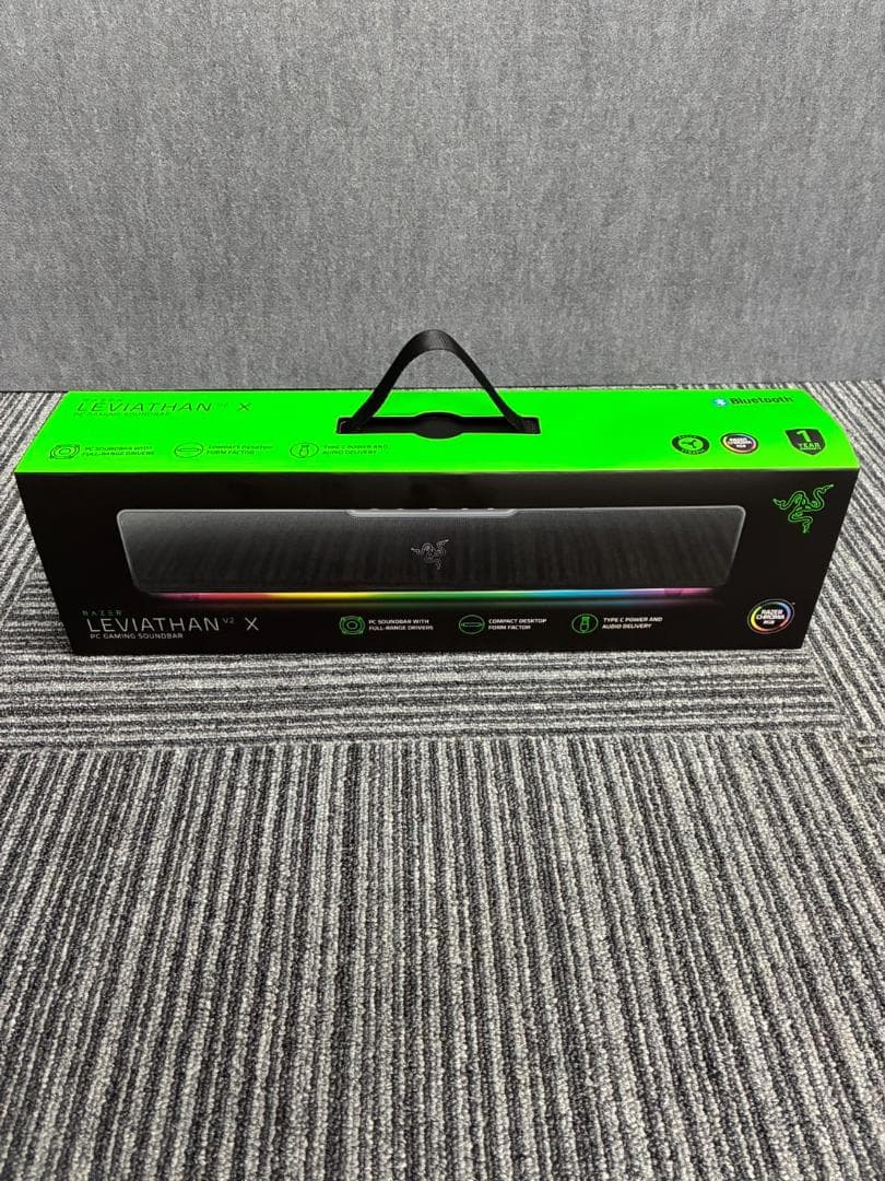 S*H様 【動作確認済・送料込】スピーカー　RAZER　LEVIATHANｖ２Ｘ