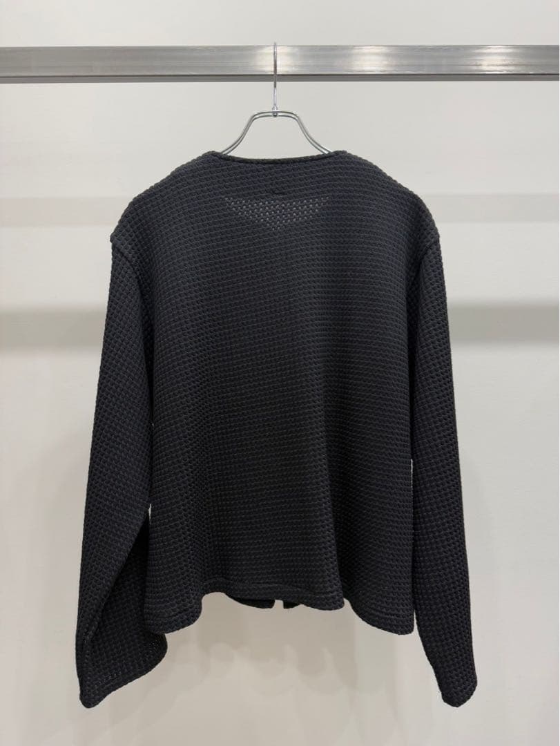 MATSUFUJI ノーカラージップアップブルゾン