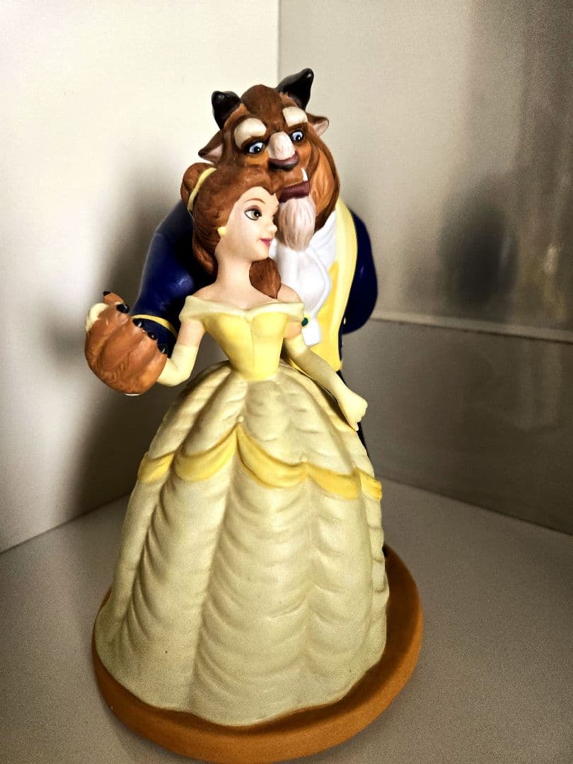 ディズニー 美女と野獣 オルゴール フィギュア