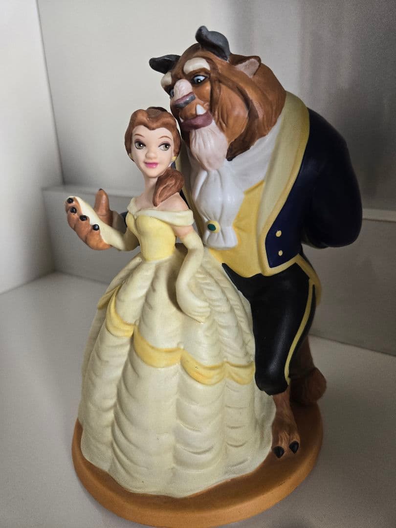 ディズニー 美女と野獣 オルゴール フィギュア