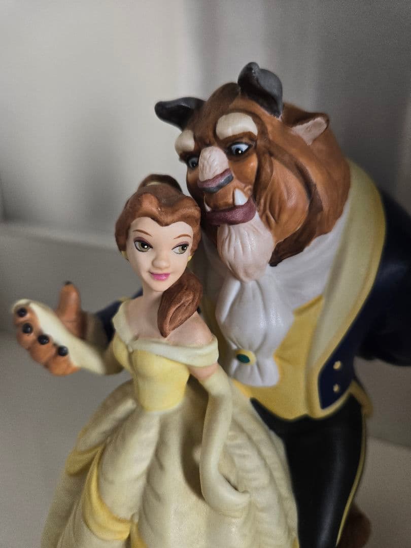 ディズニー 美女と野獣 オルゴール フィギュア