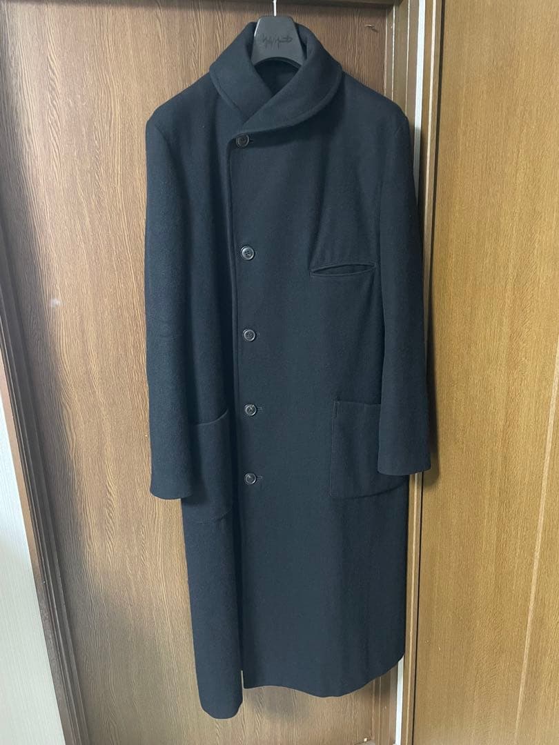 ショールカラーコート