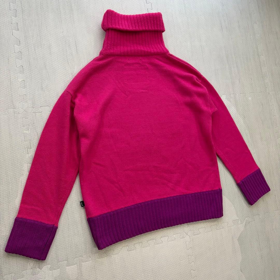 glamb ジョジョ ドッピオ タートルネック セーター ピンク
