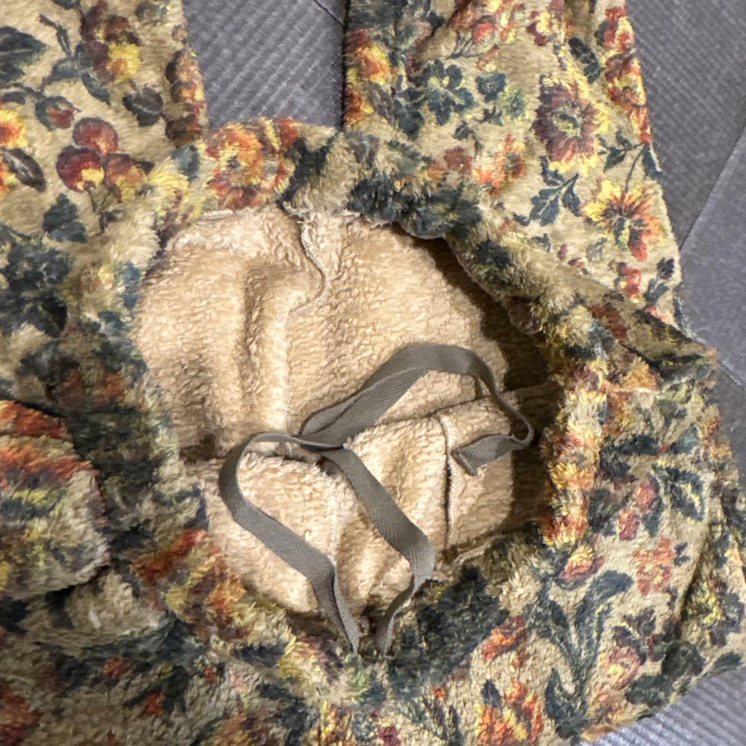 journal standard luxeファーフリースフラワーパンツ　グリーン