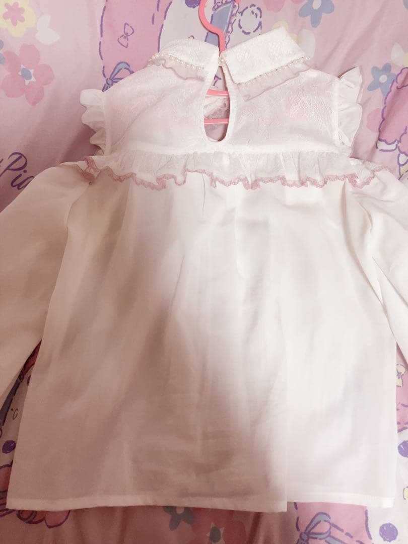 ♡ LIZLISA BIGリボンオープンショルダーブラウス ♡