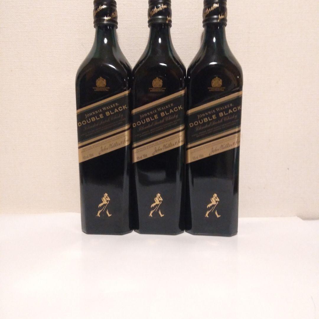 ジョニーウォーカー　ダブルブラック 700ml　3本セット 11月21