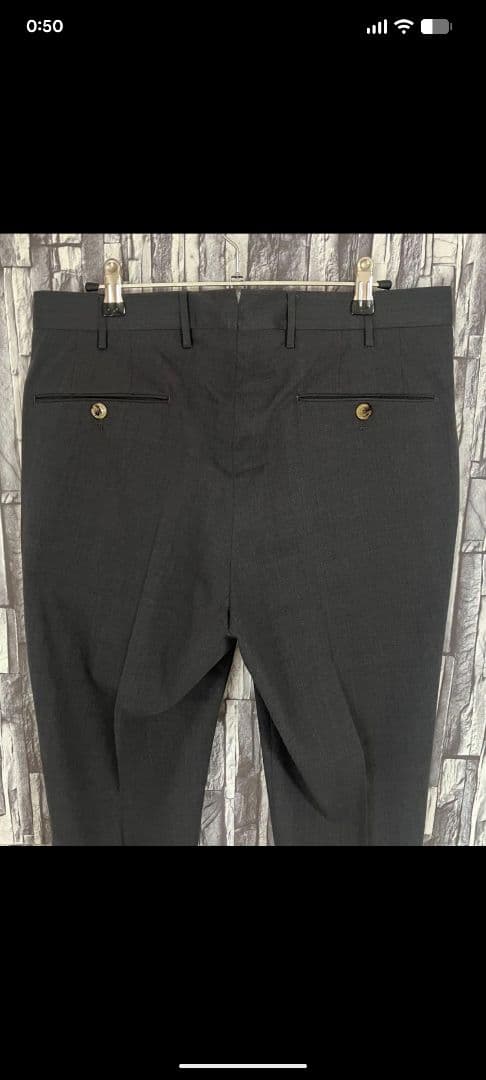 PTTORINOピーティートリノGENTLEMANグレーテクノウォッシャブル48