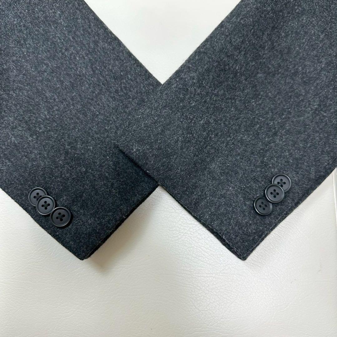 美品✨ ユニクロ ＋J ジルサンダー スーツ ウール ダークグレー XLサイズ