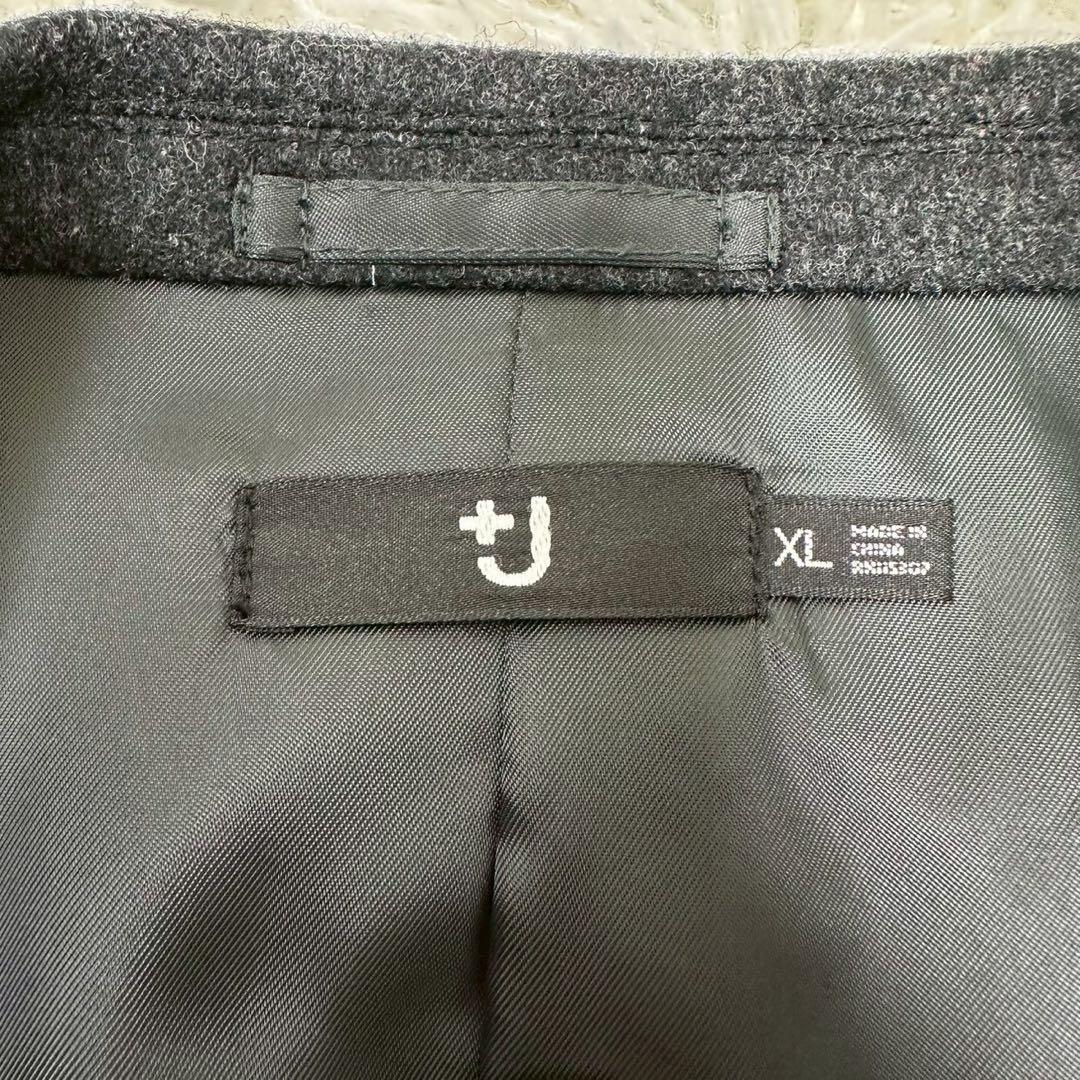 美品✨ ユニクロ ＋J ジルサンダー スーツ ウール ダークグレー XLサイズ