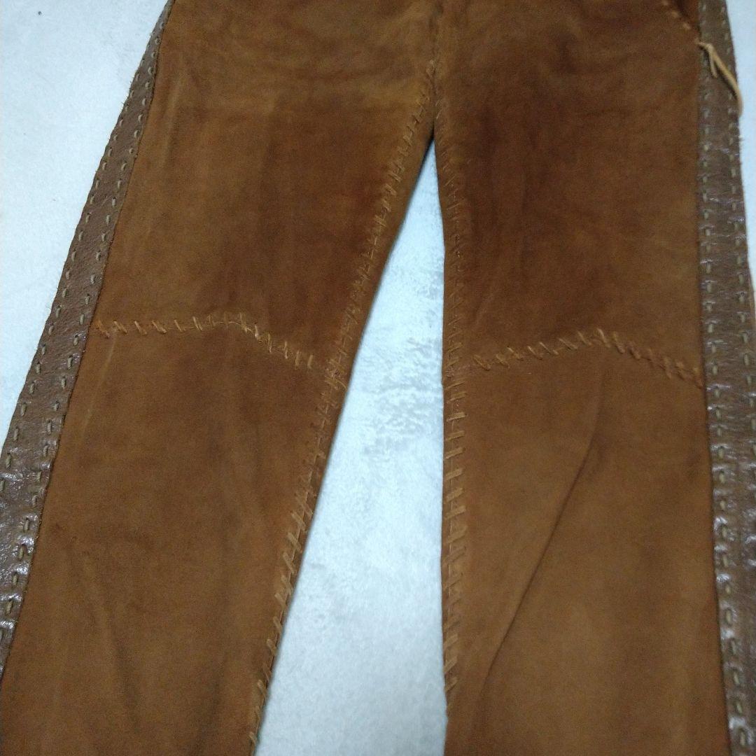 ラルフローレン 80s 90s レザーパンツ ウエスタン ヴィンテージ y2k
