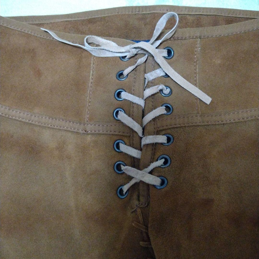 ラルフローレン 80s 90s レザーパンツ ウエスタン ヴィンテージ y2k