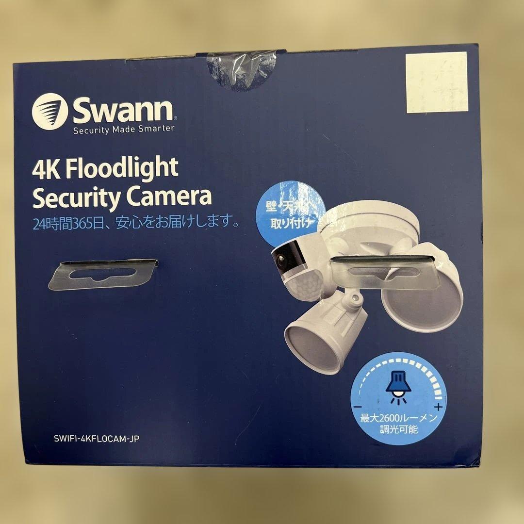未開封品Swann Floodlight Security フロードライトカメラ