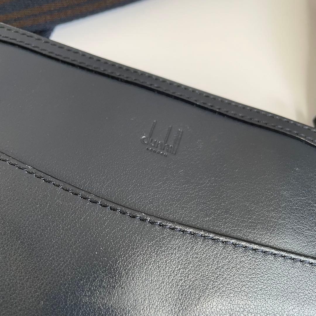 ✨未使用級　近年モデル✨　dunhill ショルダーバッグ　ポシェット　レザー
