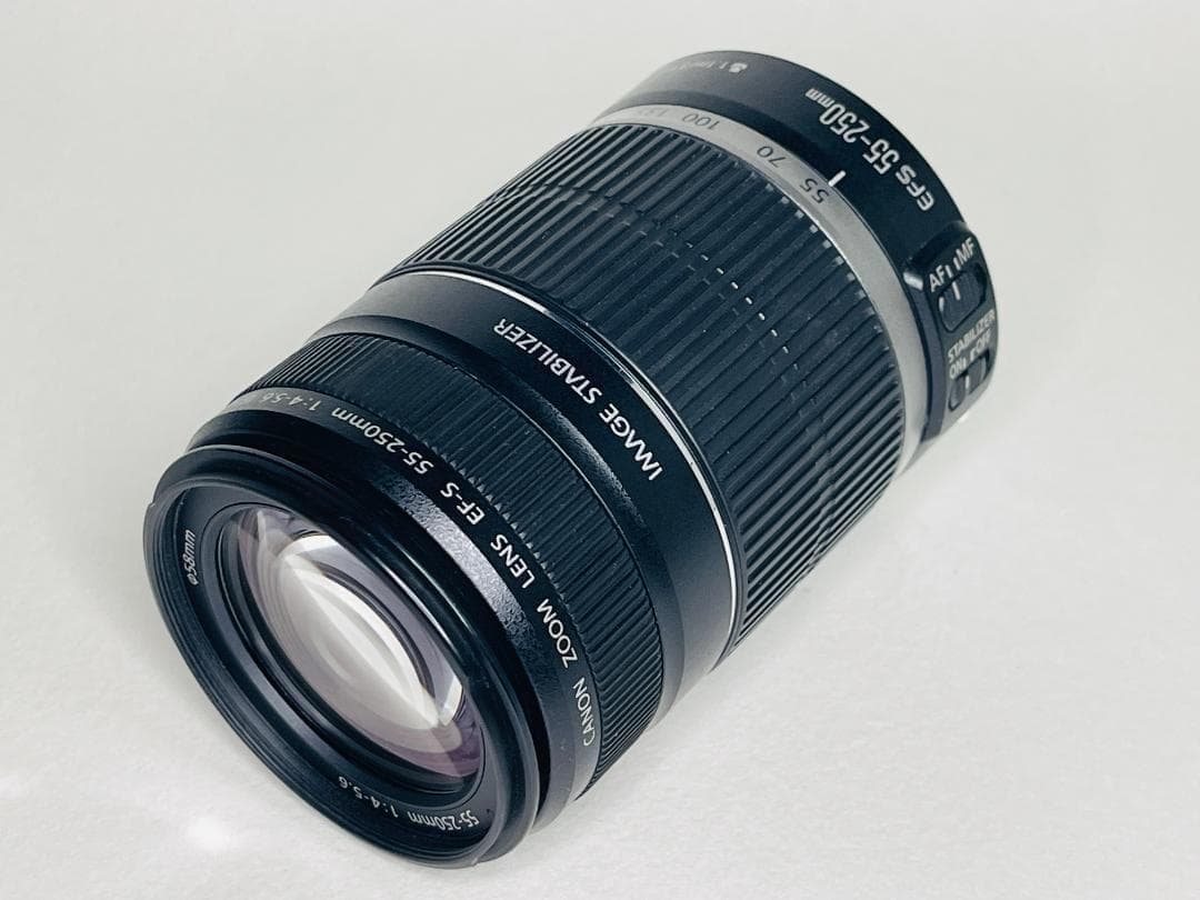 美品⭐Canon キャノン EF-S 55-250mm f4-5.6 IS