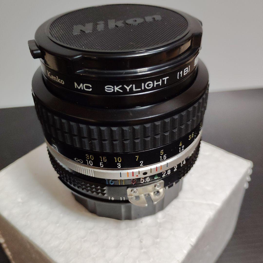 Nikon FE 一眼レフカメラ TEFNONレンズ、フラッシュ付き