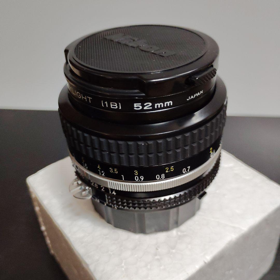 Nikon FE 一眼レフカメラ TEFNONレンズ、フラッシュ付き