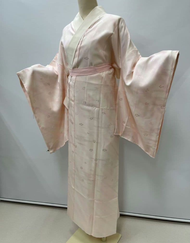 ❪542❫ ✿.*正絹 長襦袢　半衿付✿.*・身幅広め