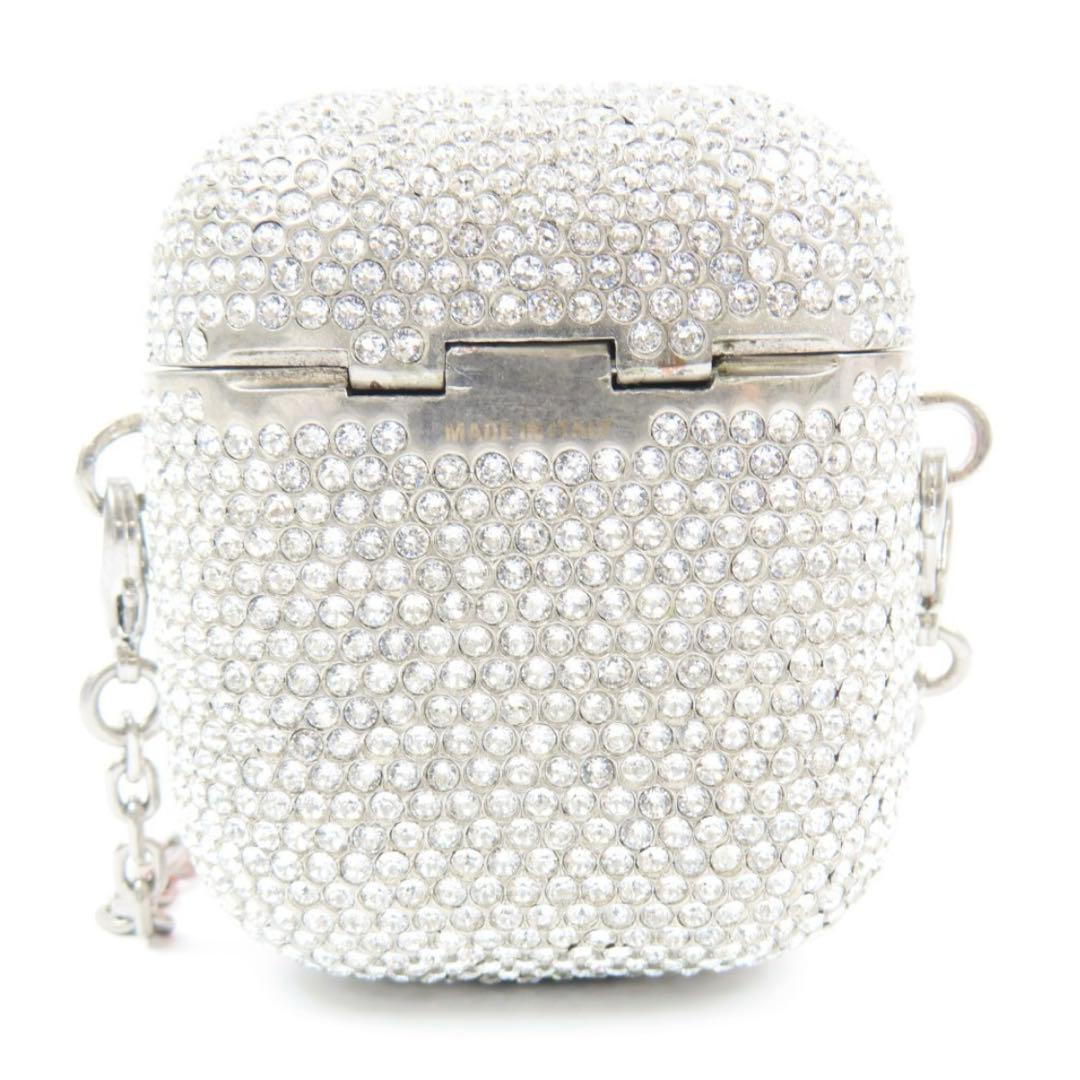 希少 BALENCIAGA AirPodsケース チェーンショルダー ストーン