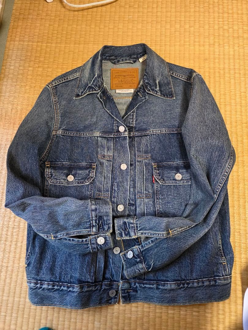 Levi's Premium リラックスフィット デニムジャケット S