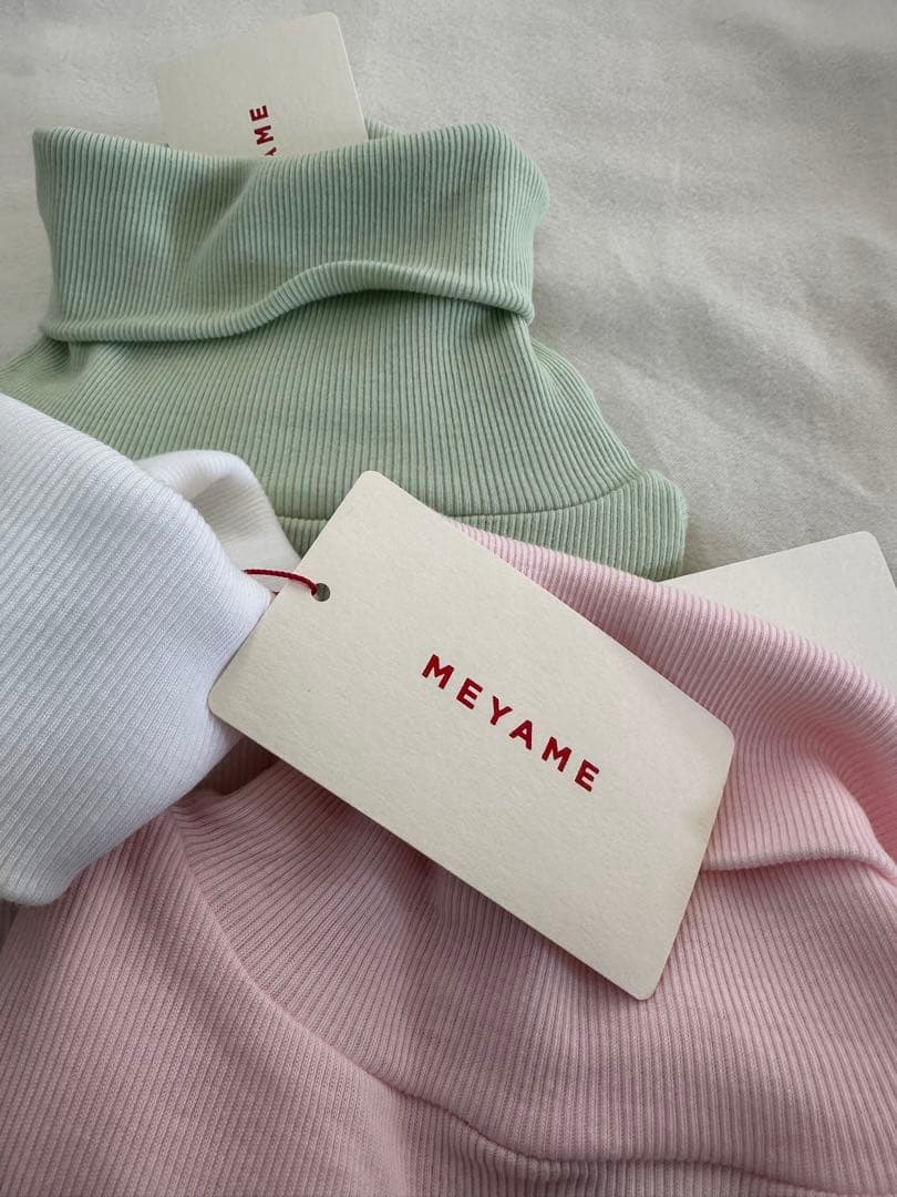 MEYAME タートルネックTシャツ 3色セット 新品未使用