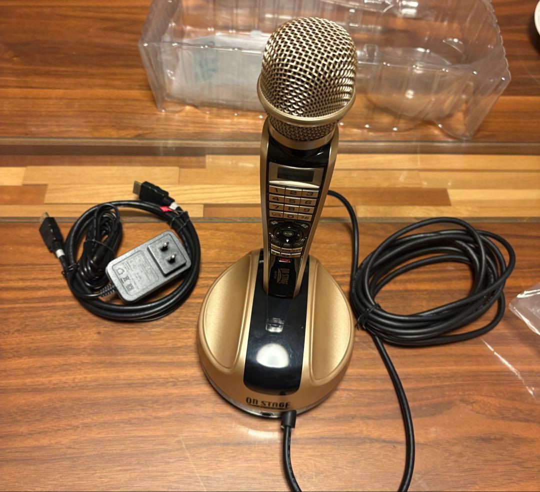 【最終値下げ！】オンステージ パーソナルカラオケ ST1追加曲チップ付き