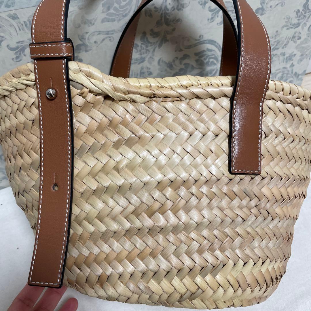 【美品】ロエベ　LOEWE カゴバック　バスケットバッグ