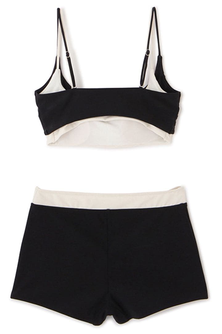 etretokyo エトレトウキョウ バイカラー 水着 S 新品未使用 タグ付