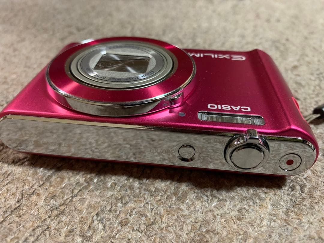 美品　CASIO（カシオ）デジタルカメラ EXILIM EX-ZS190 動作品